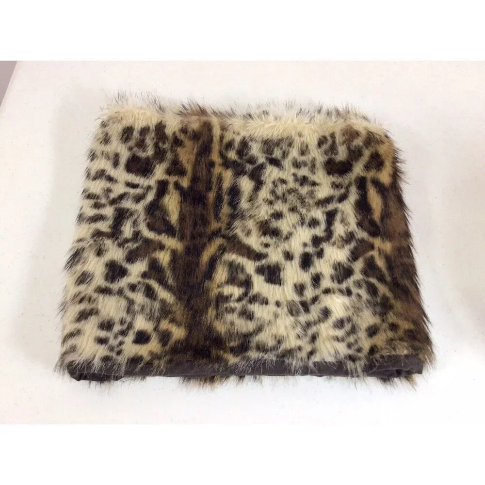 Express Leopard Cowl Snood Scarf Animal Print Neck Warmer